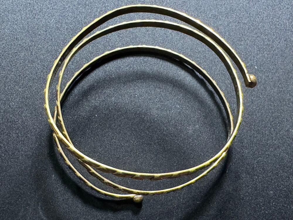 Vintage Upper Arm Band Spiral Coil Wrap